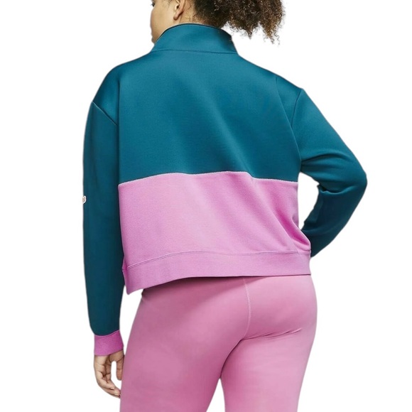 NIKE Pro Get Fit Sweat Top Size 1X - Picture 2 of 5